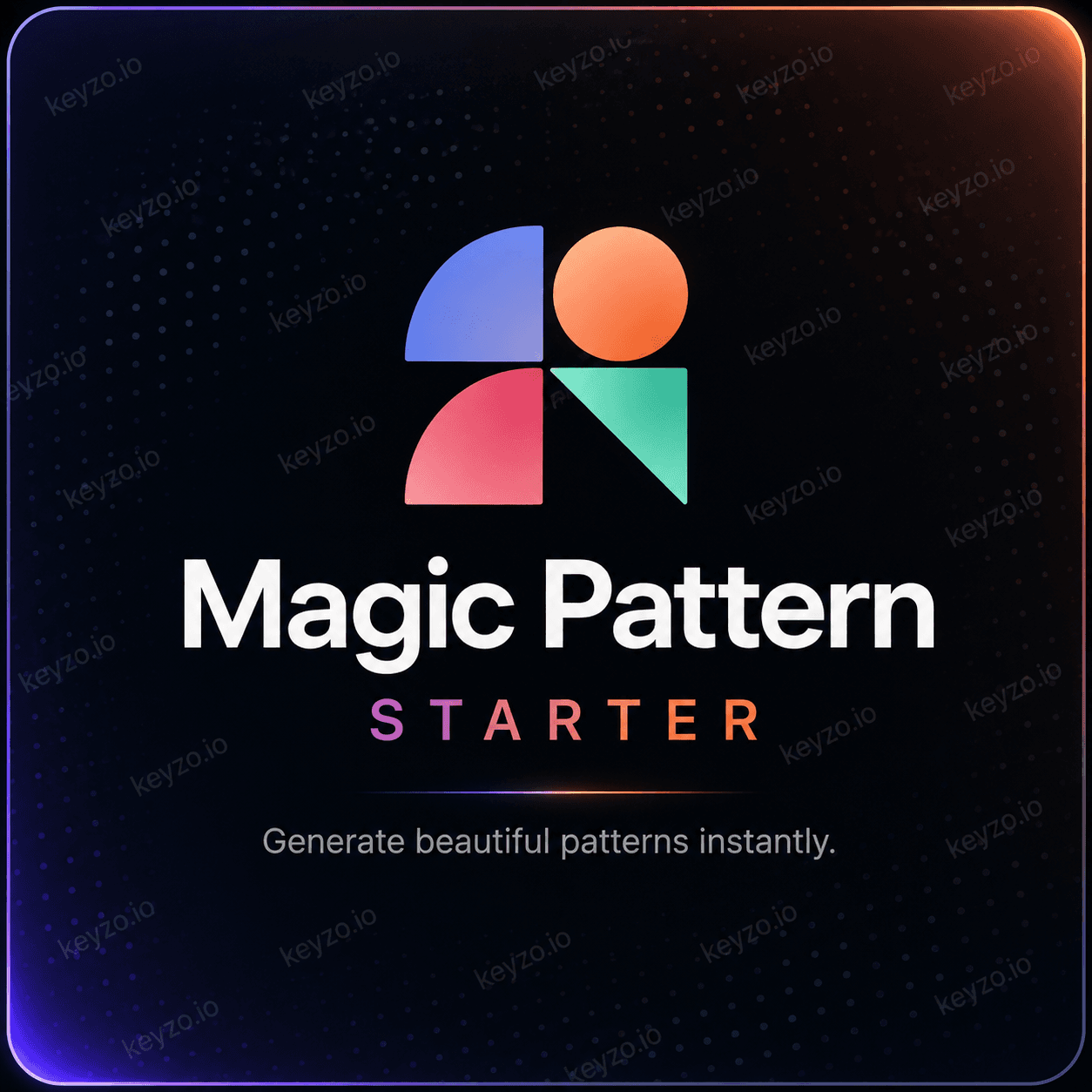 Magic Pattern Starter 1 Year